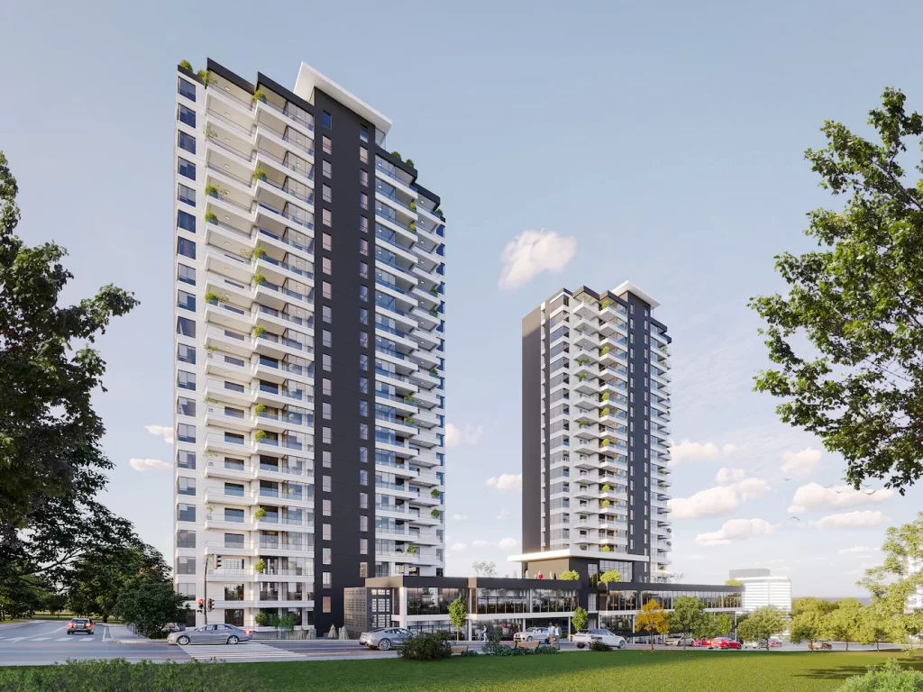 VIP Tower Beytepe Dış Render Görselleri
