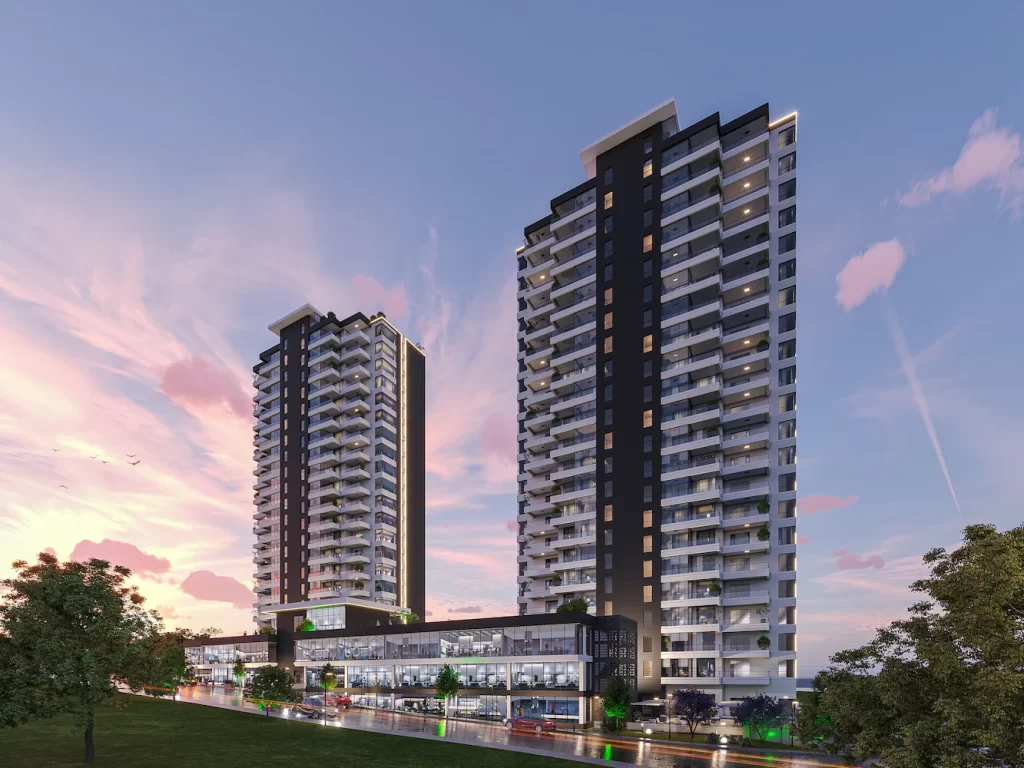 VIP Tower Beytepe Dış Render Görselleri