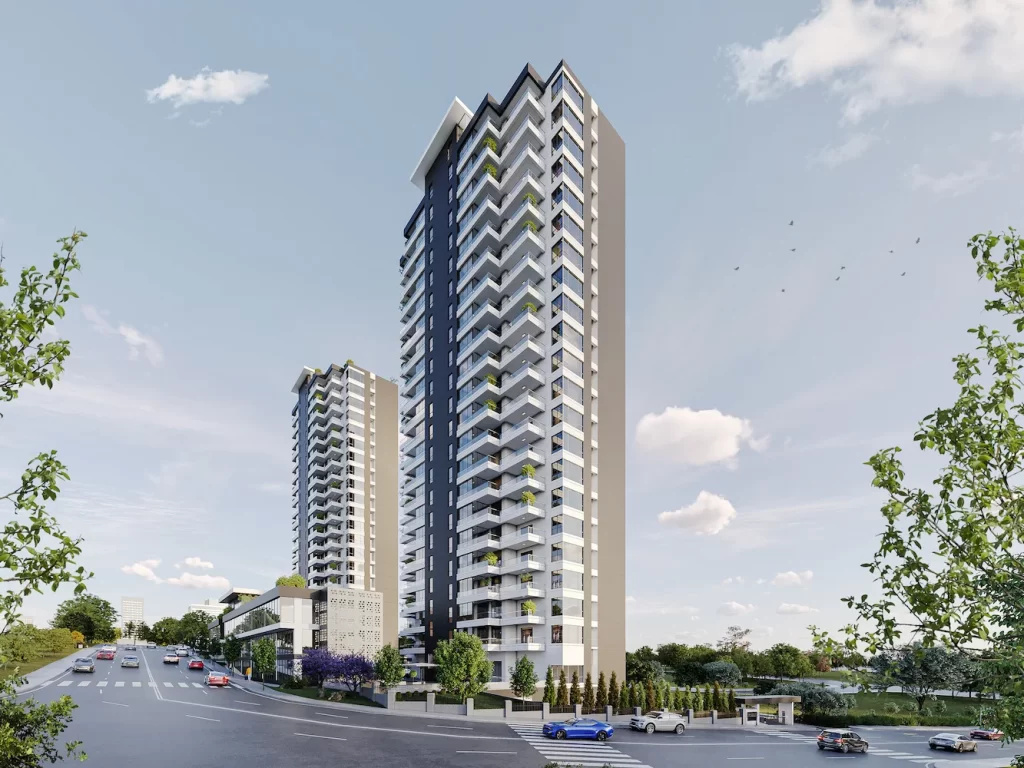 VIP Tower Beytepe Dış Render Görselleri